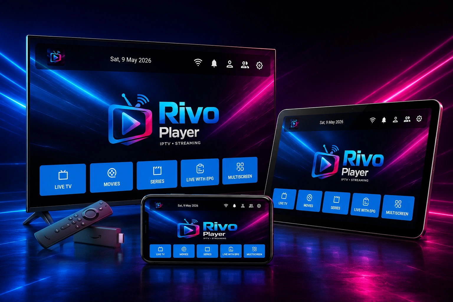 Rivo Player UI
