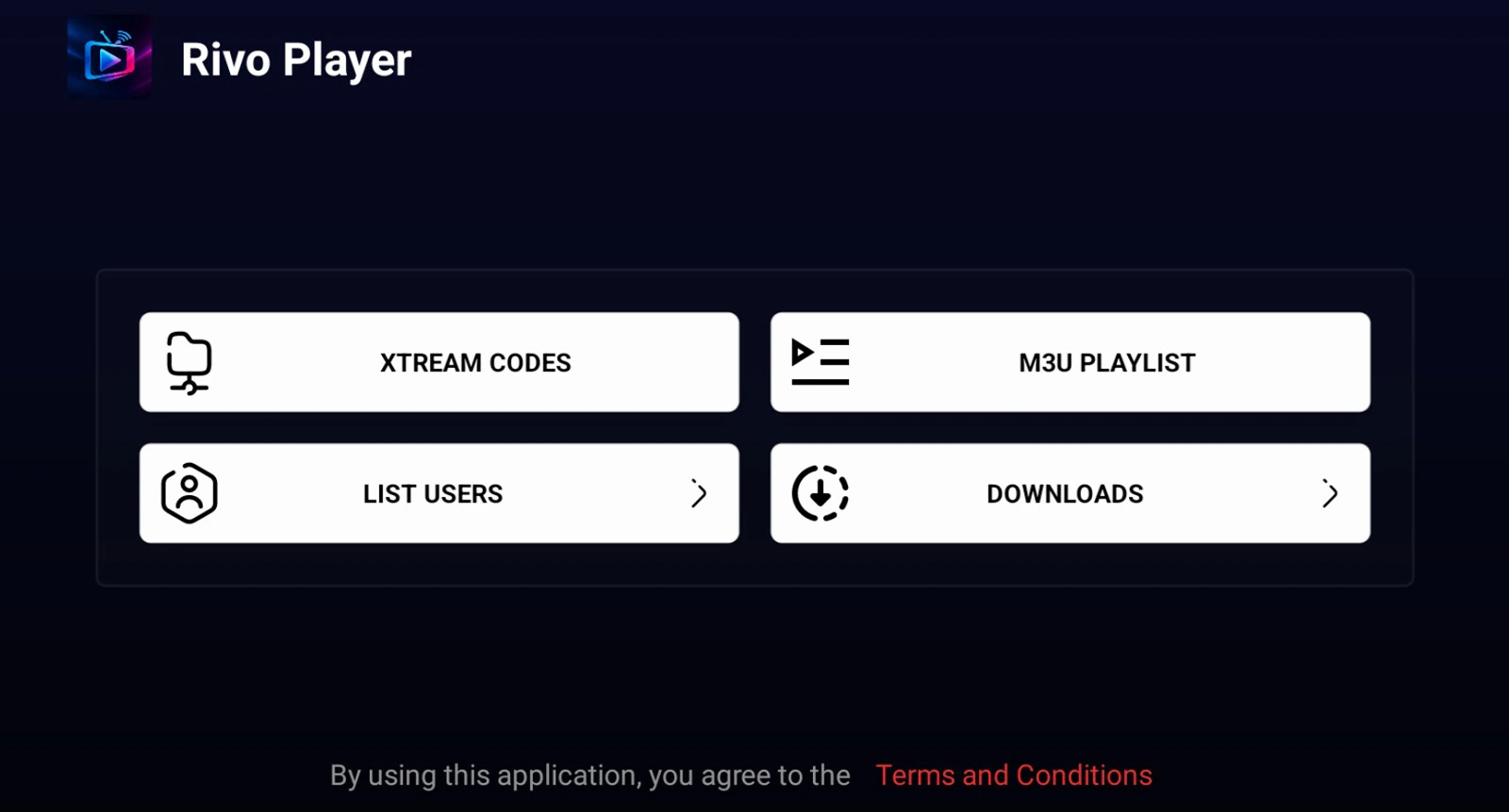Main Menu